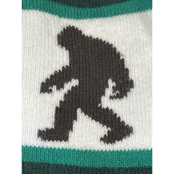 Kavu Sasquatch In The Woods Green Knit Winter Beanie Cap Snowboard, Cold Weather - Picture 10 of 11